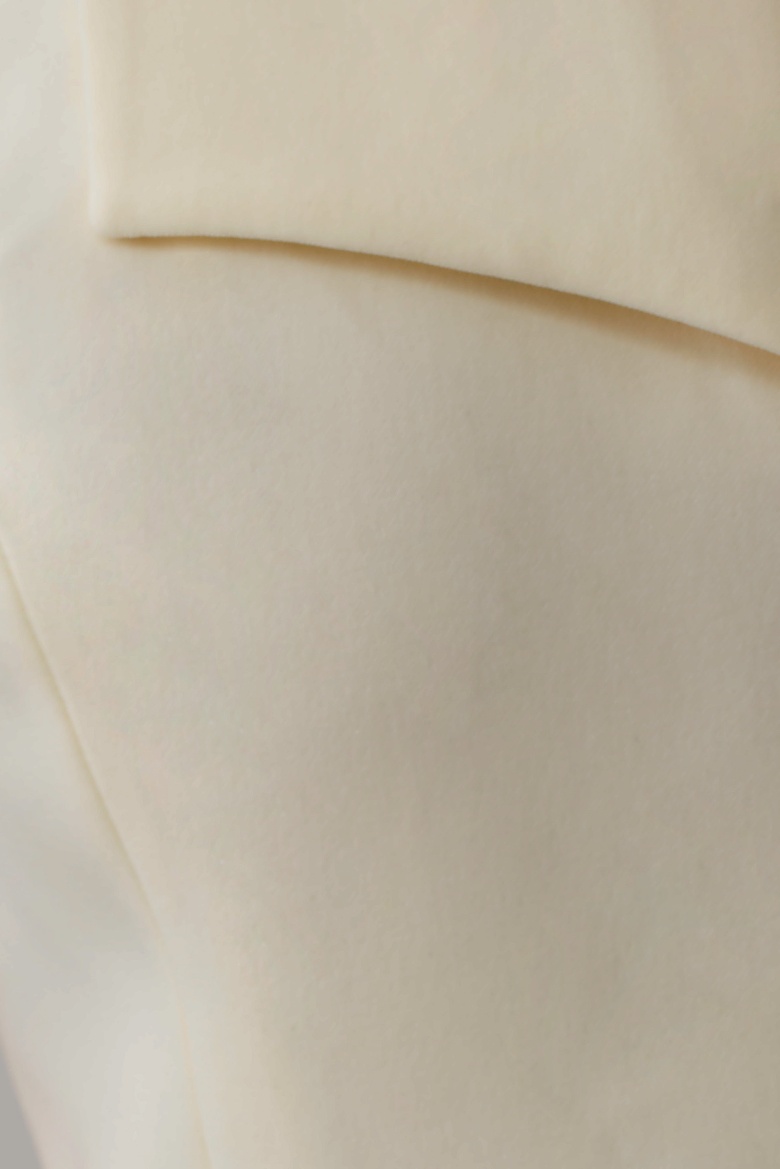 Calla Collared Sleeveless Halter Top - Ivory