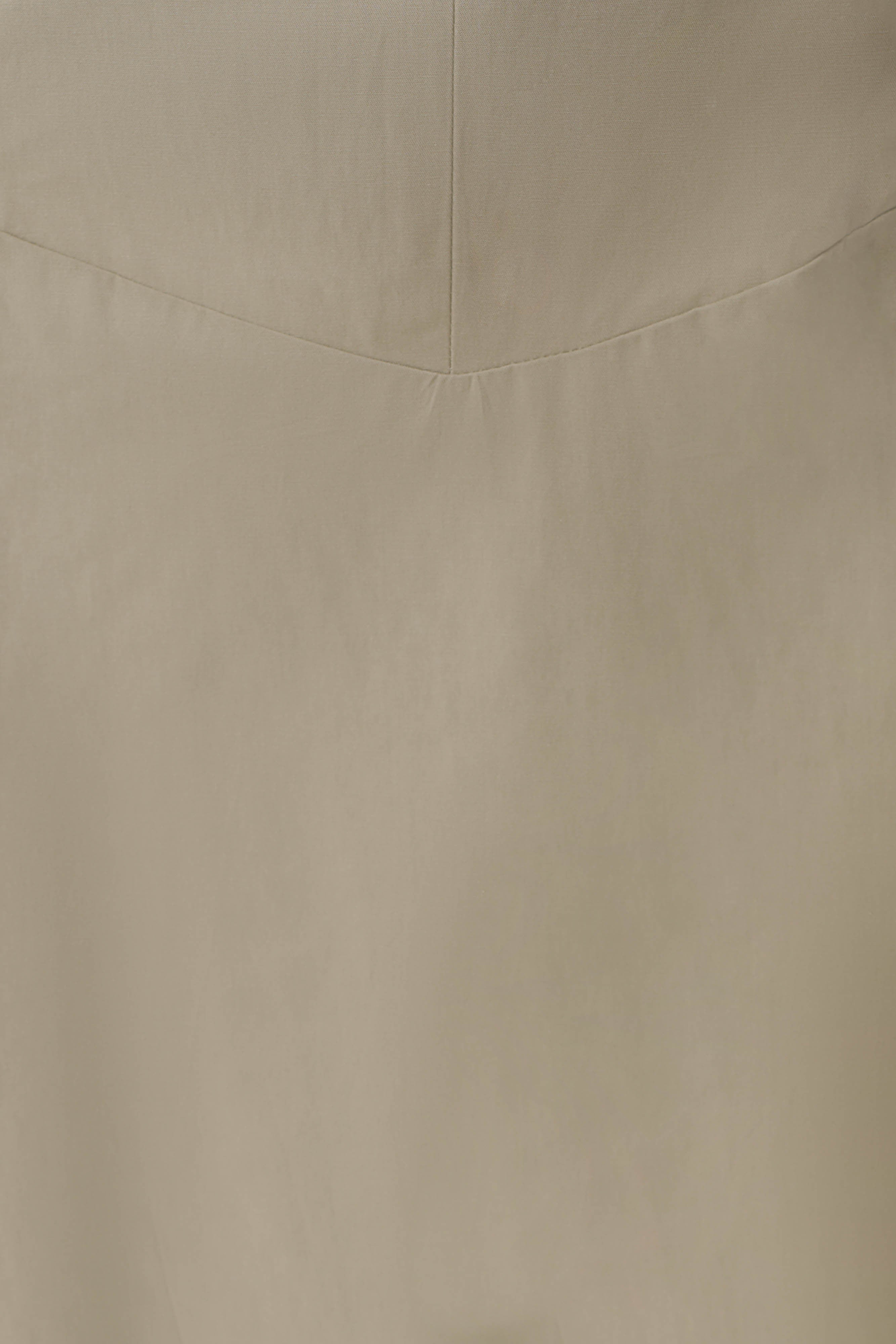 Salma Drop Waist Cotton Maxi Dress - Sage