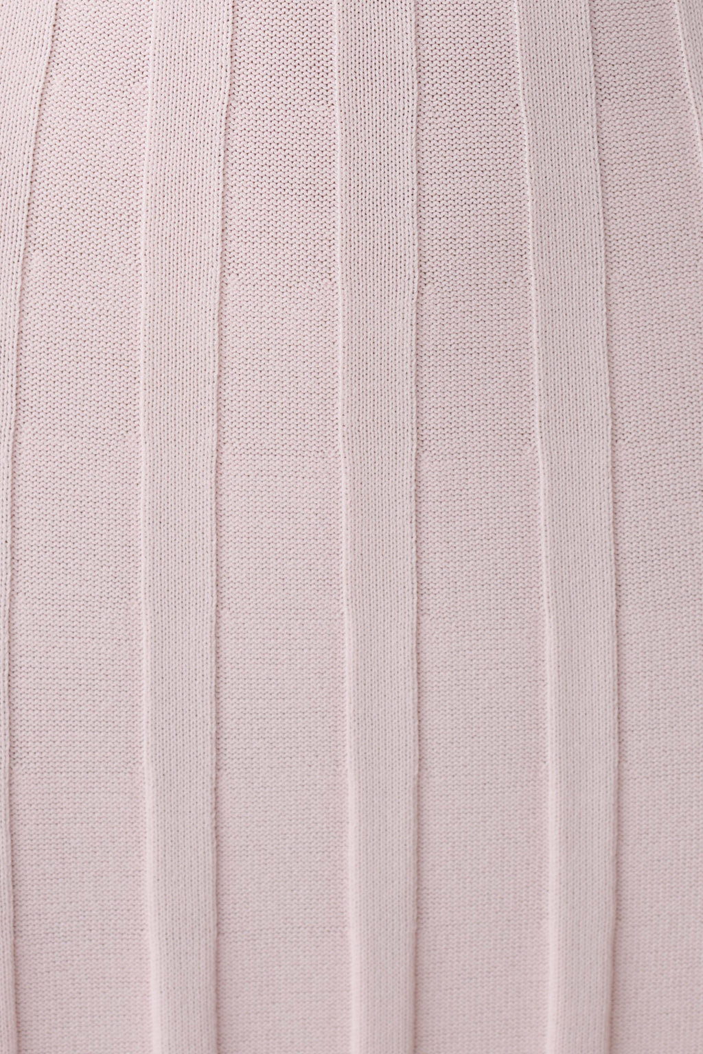 Pia Ribbed Strapless Maxi Dress - Baby Pink