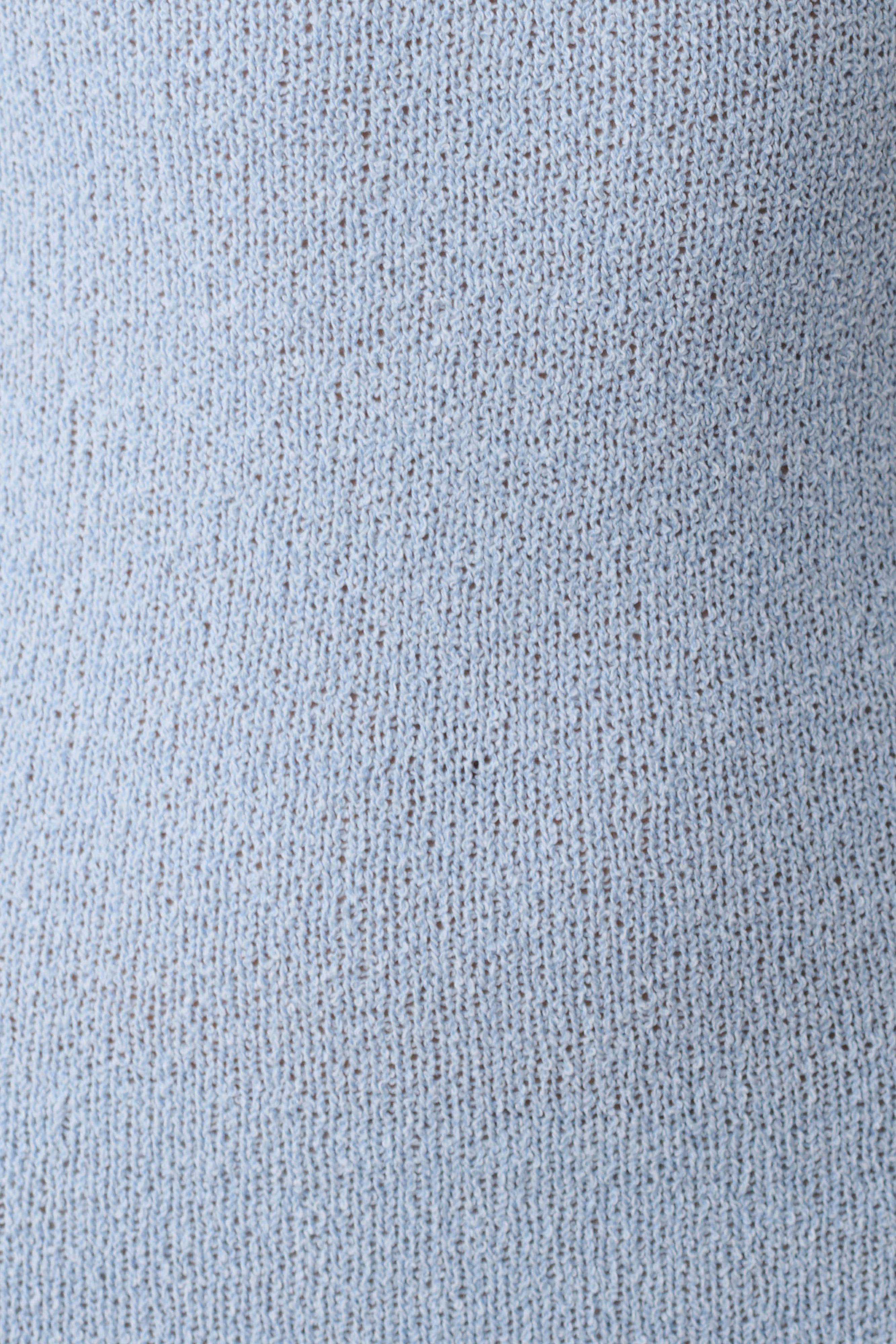 Rachael Knit Midi Dress - Light Blue