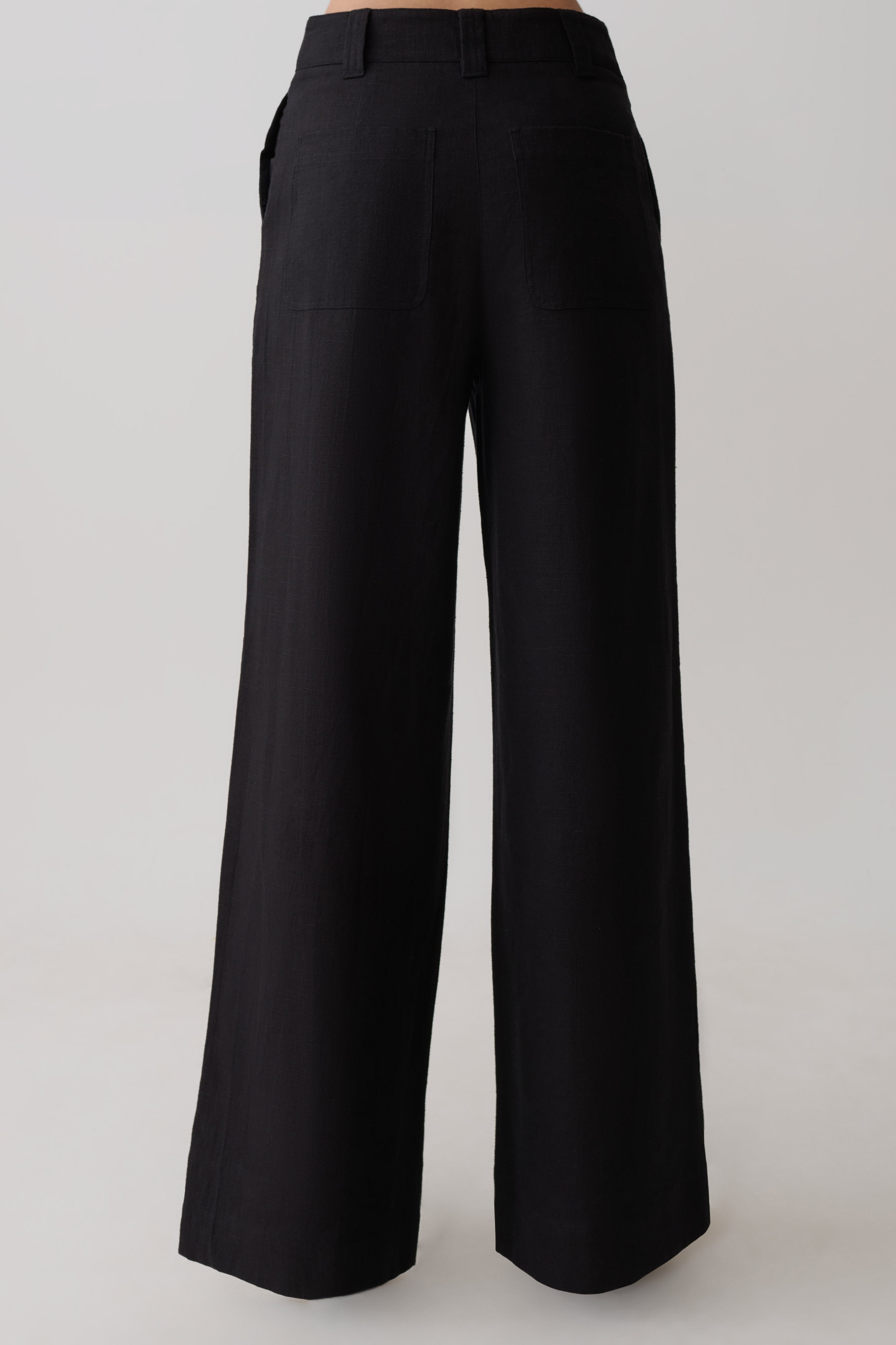 Brielle Straight Leg Pant - Black