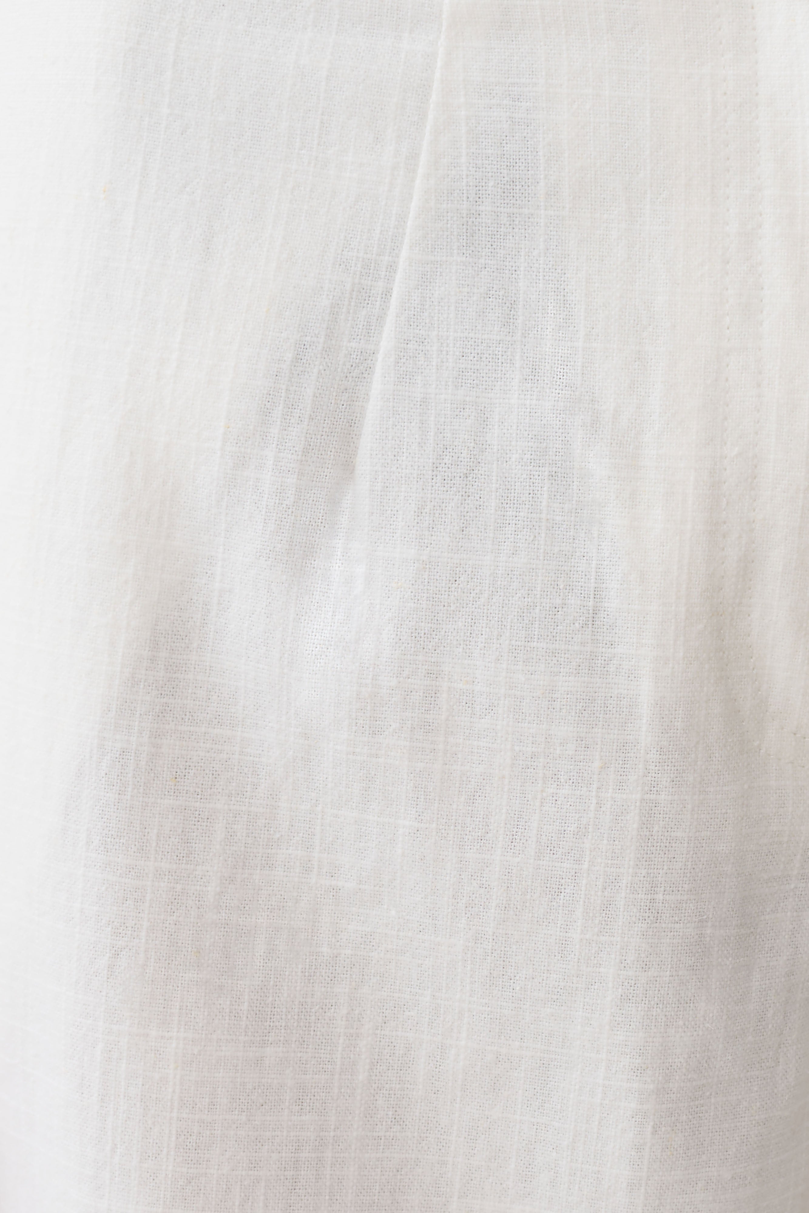 Brielle Straight Leg Pant - White