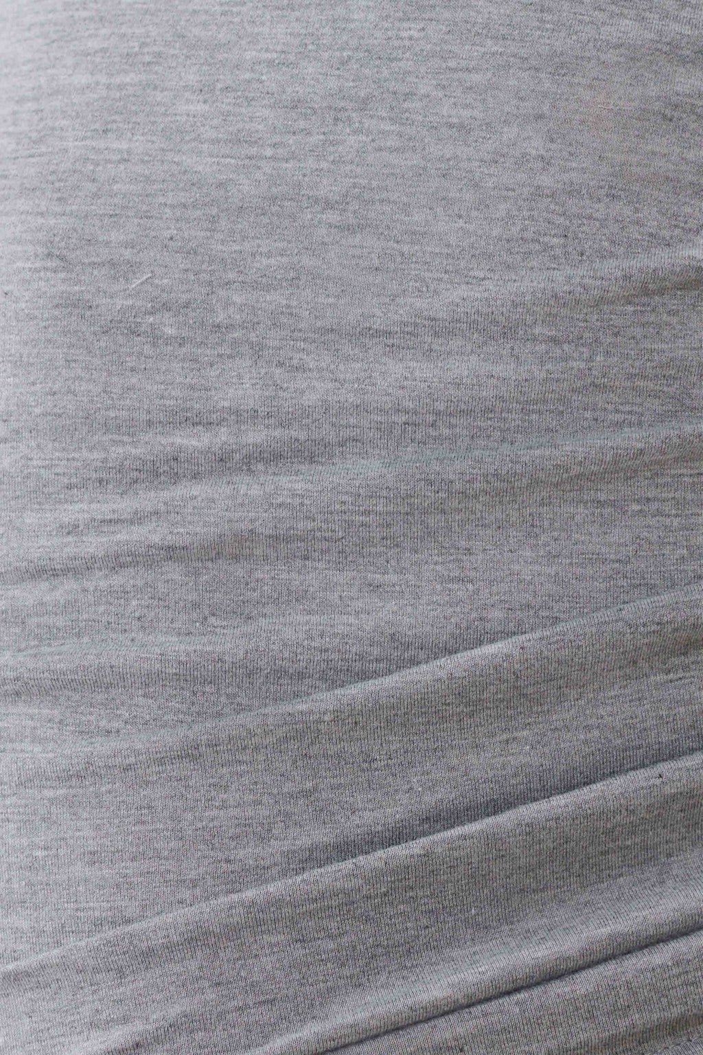 Keaton Modal Straight Leg Overlay Pant - Grey Marle