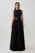 Bobby Oversized Jean With Front Pleat - Black
