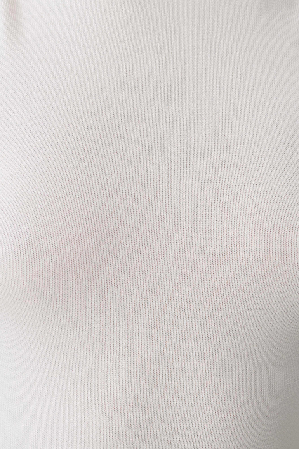 Boston Boat Neck Sleeveless Midi Dress - Ivory