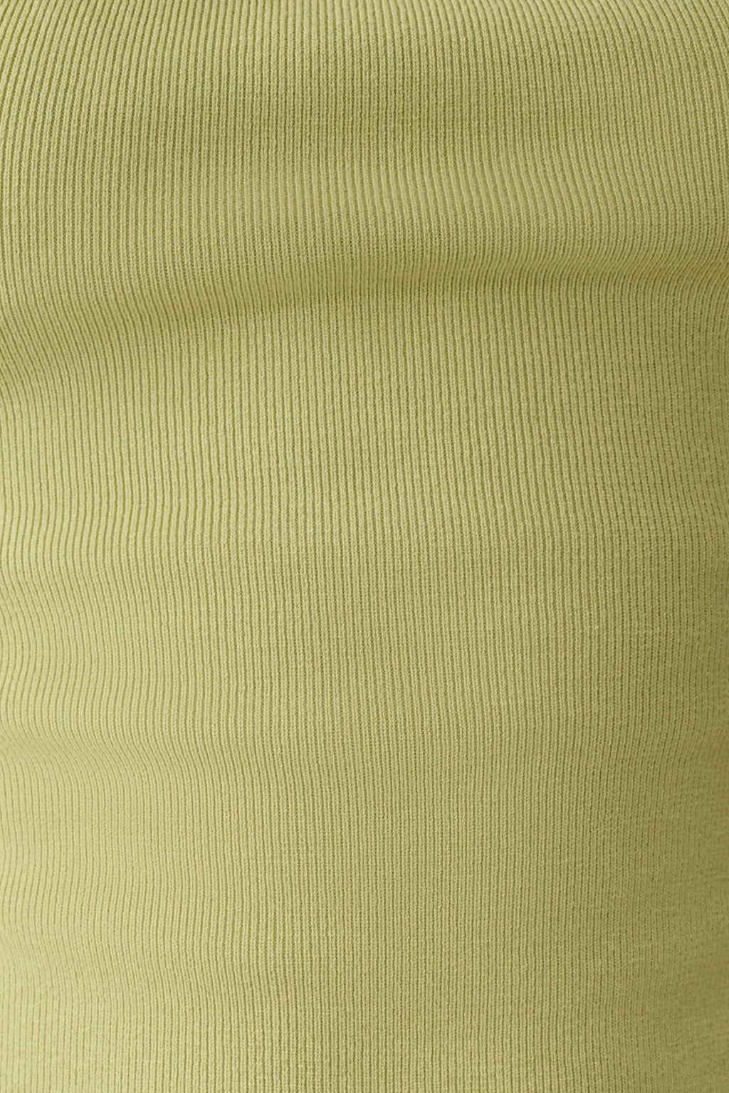 Angelika Twist Front Knit Top - Light Olive