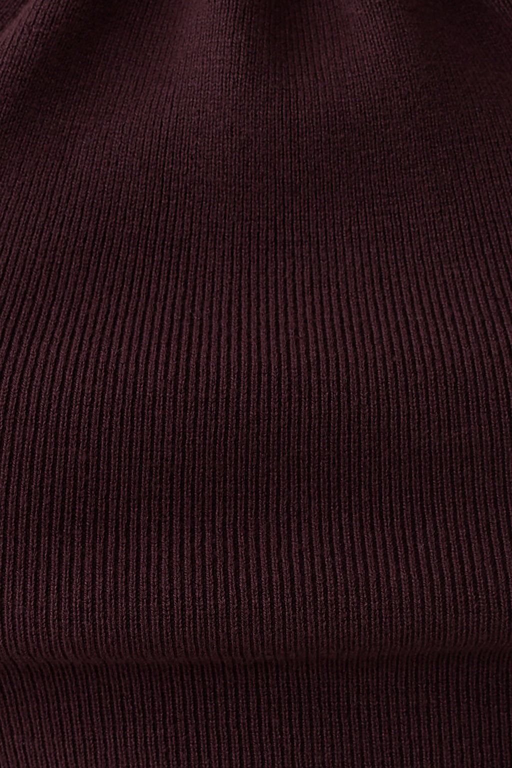 Angelika Twist Front Knit Top - Chocolate