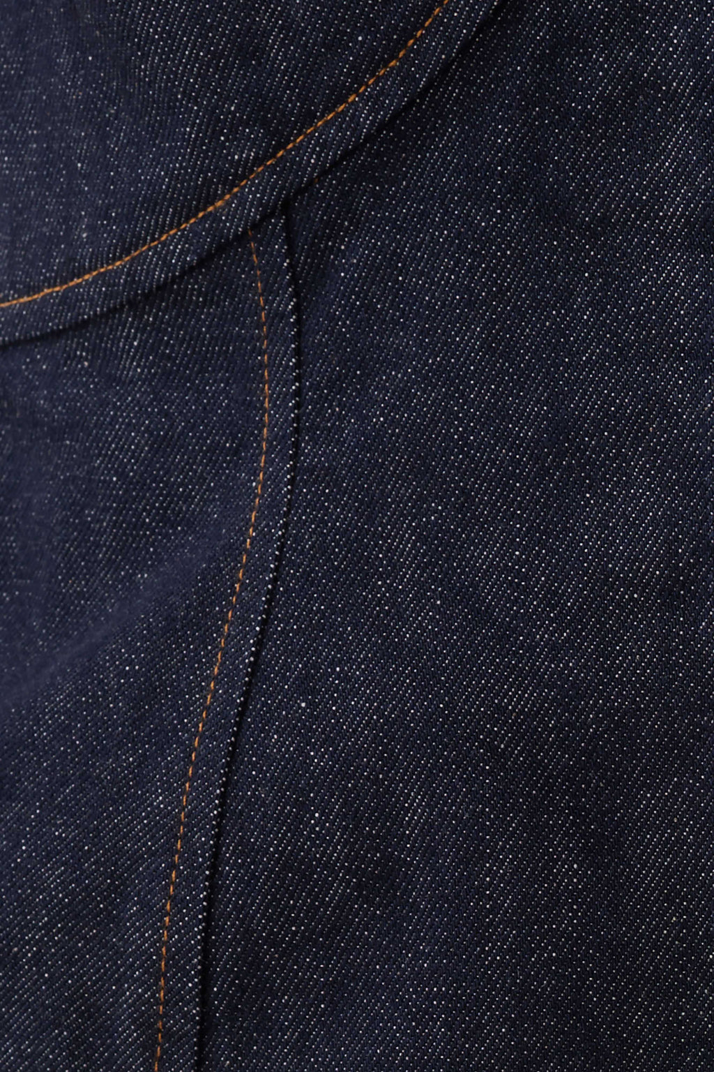 Rema Halter Longline Denim Top - Washed Indigo Blue