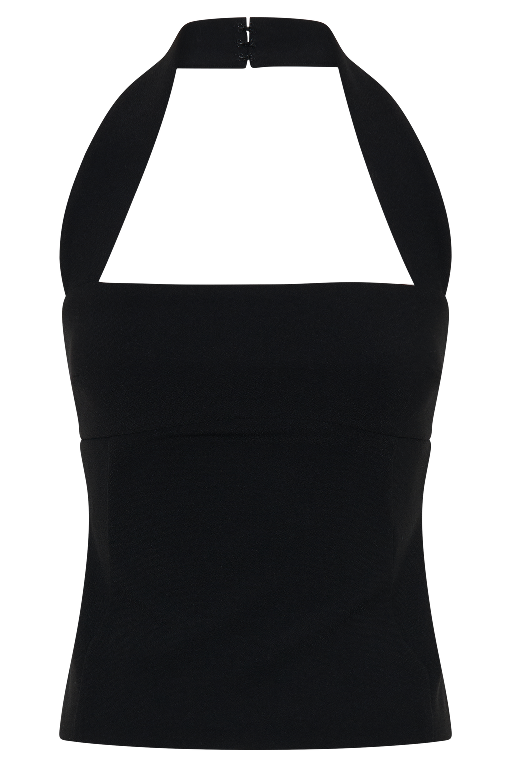 Amelita Suiting Halter Top - Black