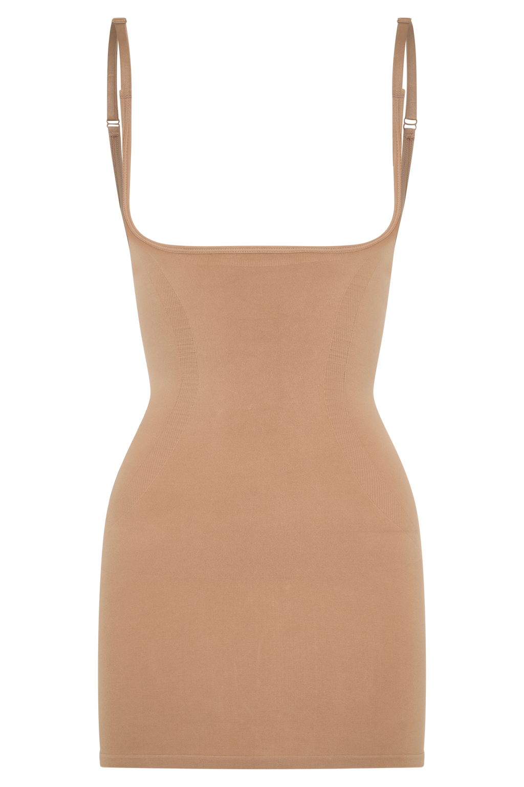 Jocelyn Backless Shapewear Mini Dress - Latte