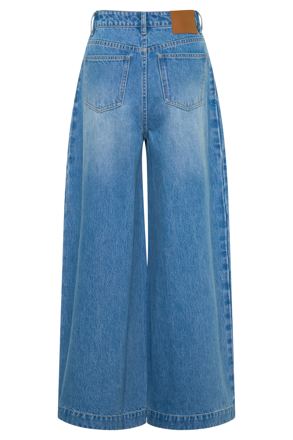 Bobby Oversized Jean With Front Pleat - Summer Blue