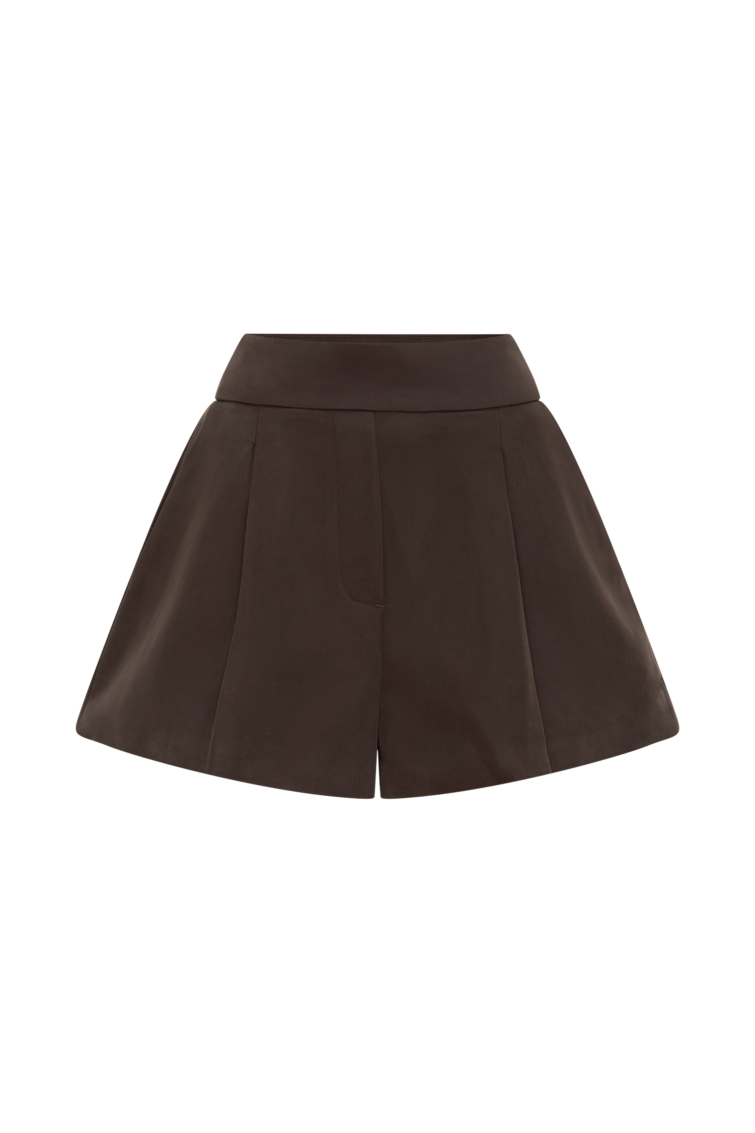 Alden High Waisted Short - Chocolate