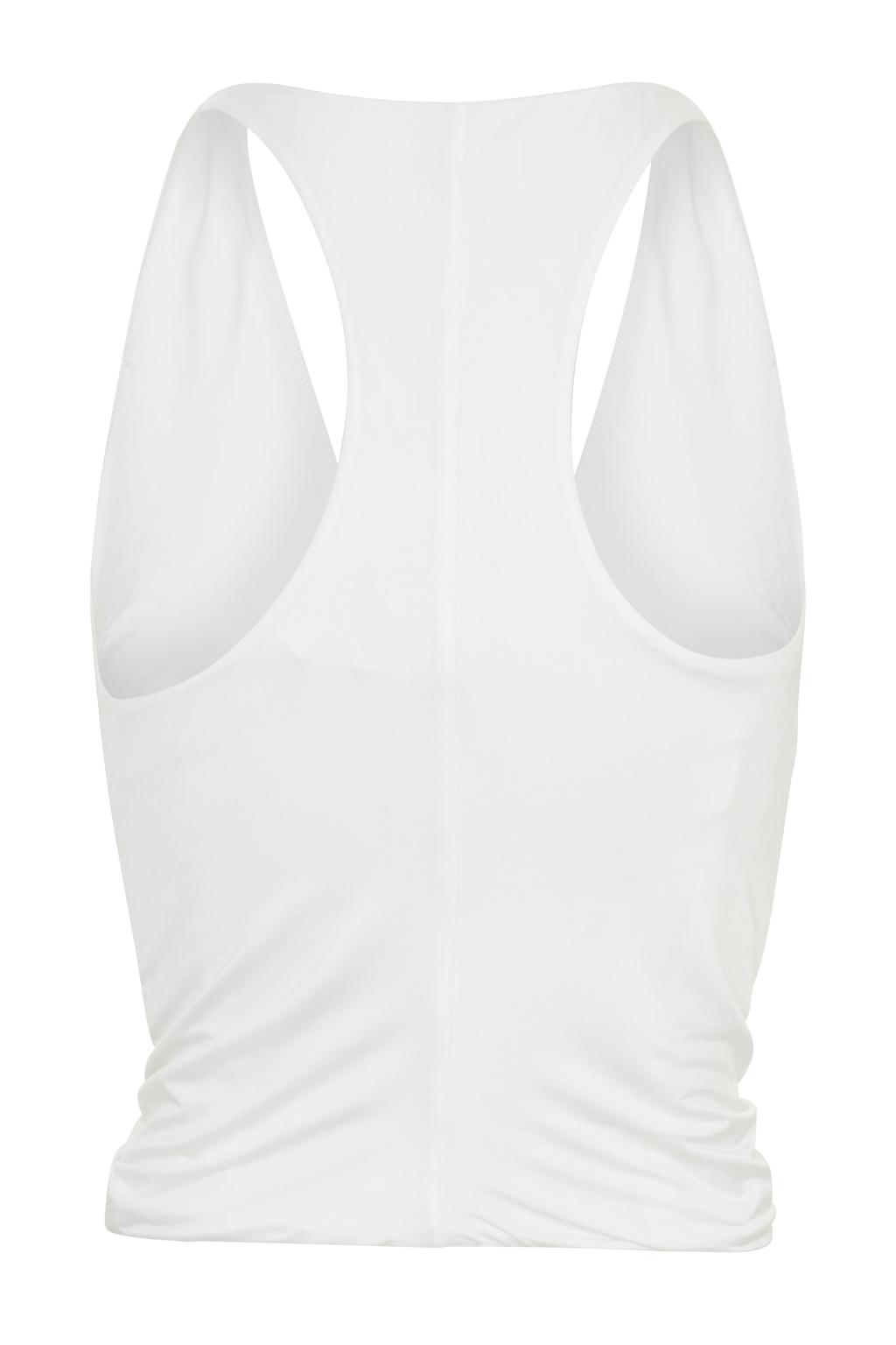 Alessandra Slinky Ruffle Top - Ivory