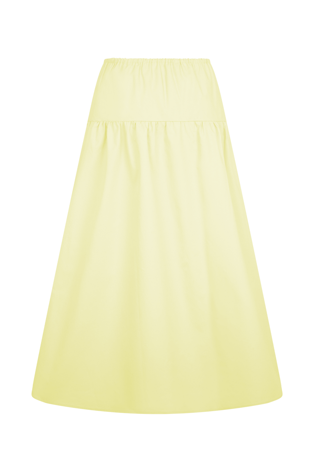 Amirah Midi Skirt - Lemon
