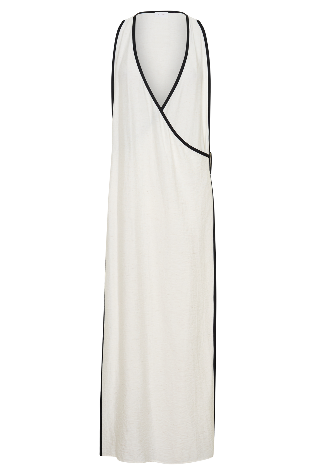 Arcadia Crossover Coverup Maxi Dress - White
