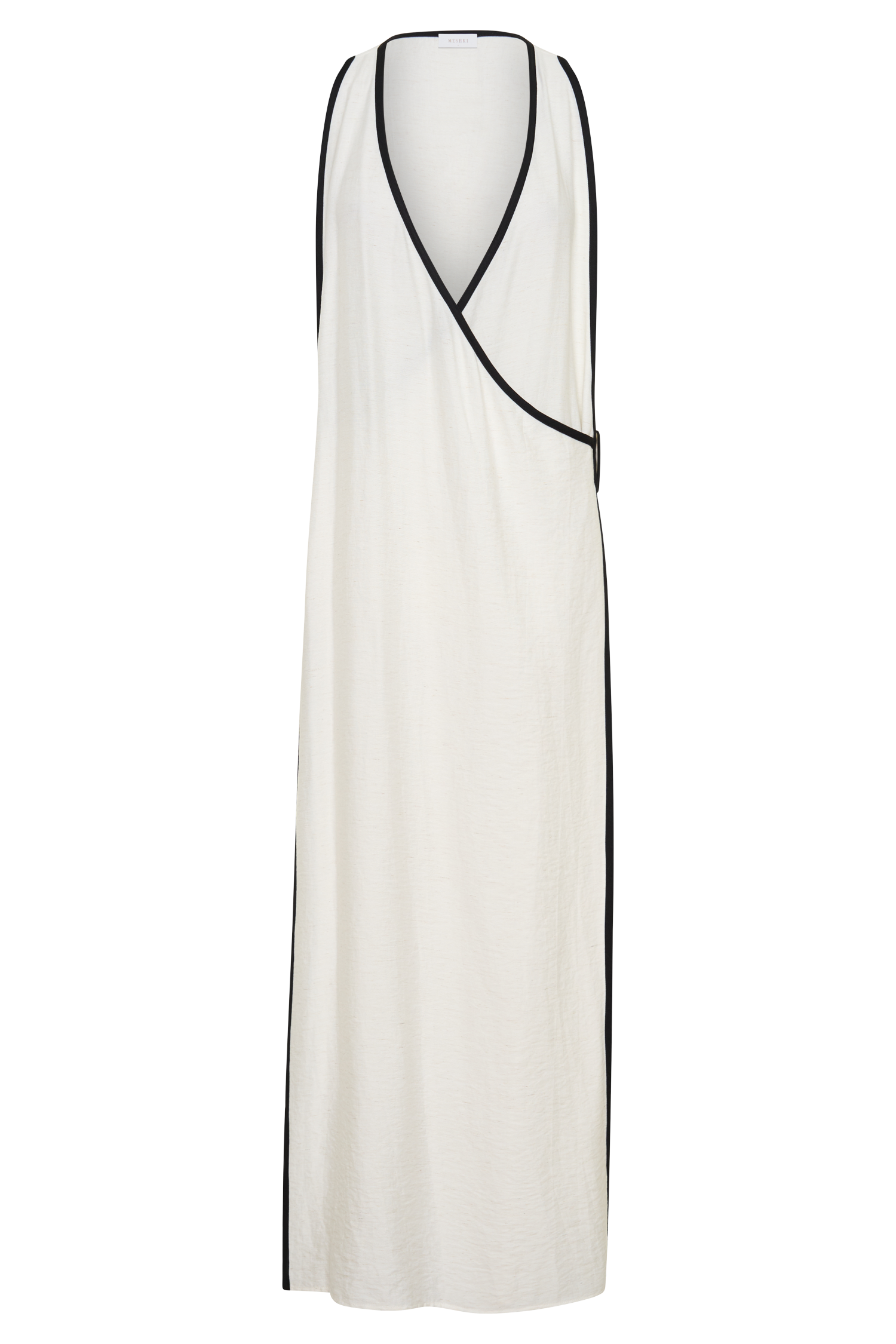 Arcadia Crossover Coverup Maxi Dress - White