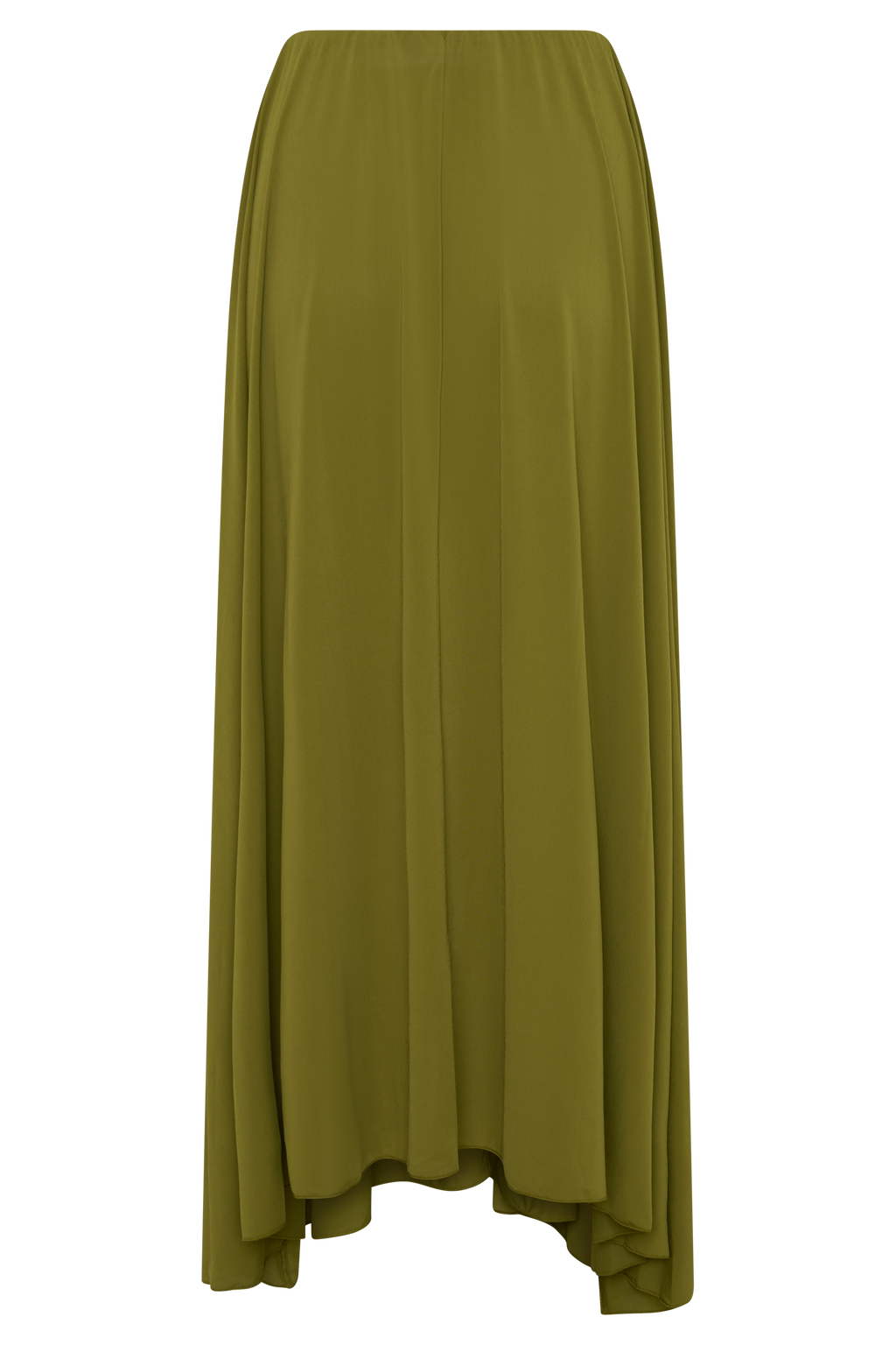 Bambi Dry Jersey Maxi Skirt - Martini Olive