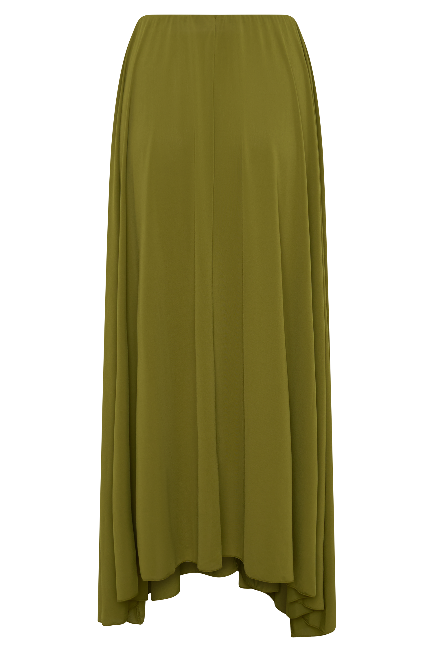 Bambi Dry Jersey Maxi Skirt - Martini Olive