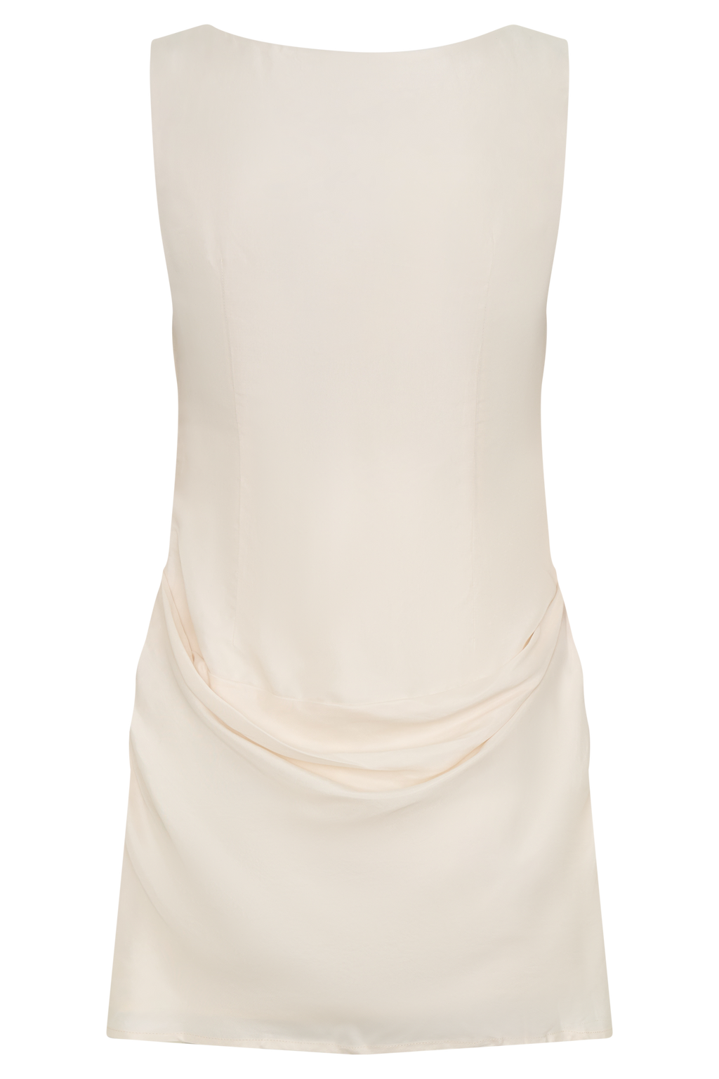Bexley Draped Mini Dress - Ivory