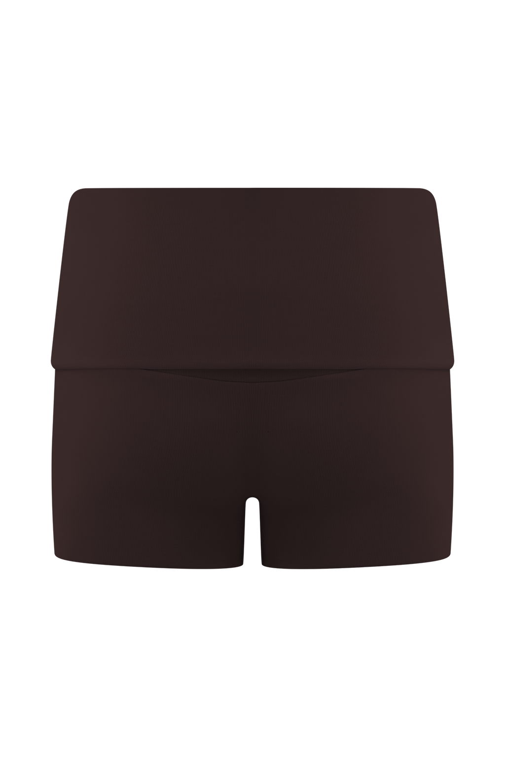 Birdie Fold Over Shorts - Chocolate