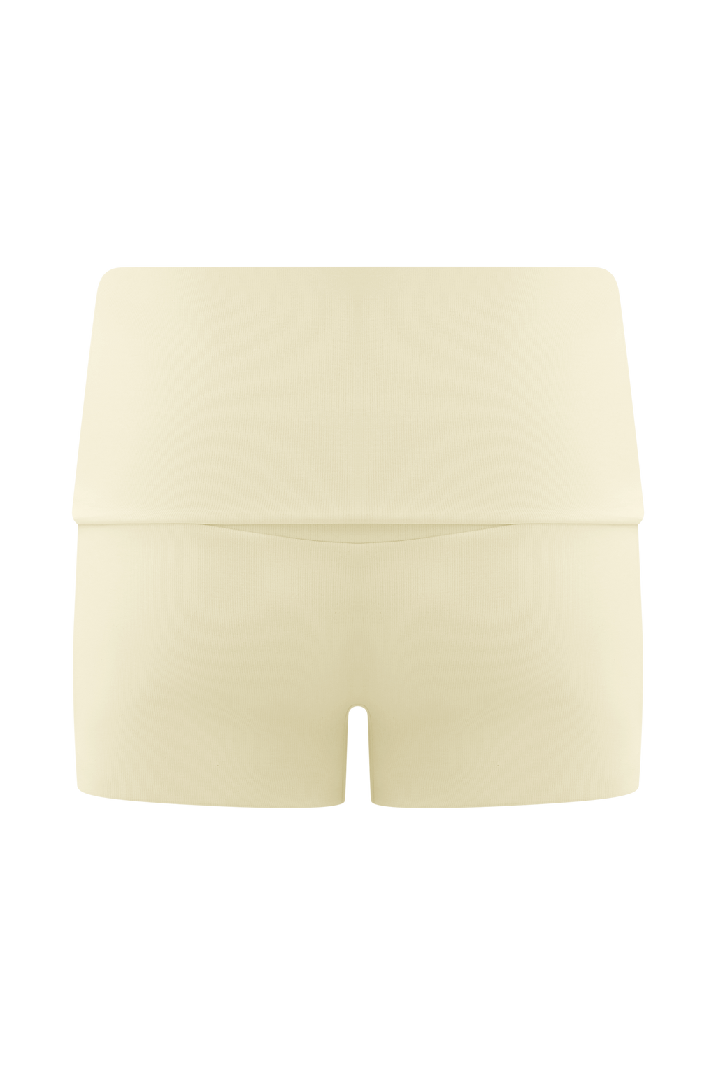 Birdie Fold Over Shorts - Ivory
