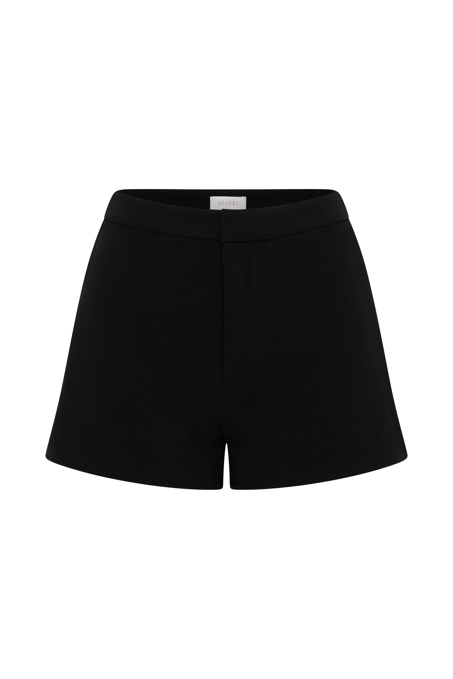 Blanca Stretch Crepe Shorts - Black