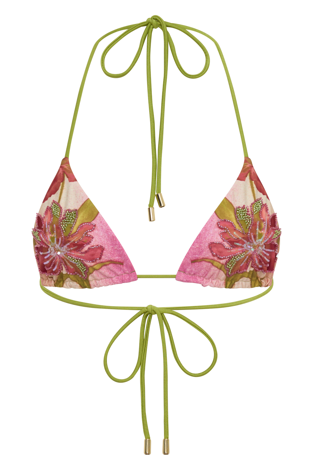 Blossom Classic Triangle Bikini Top - Camillea Flower Print