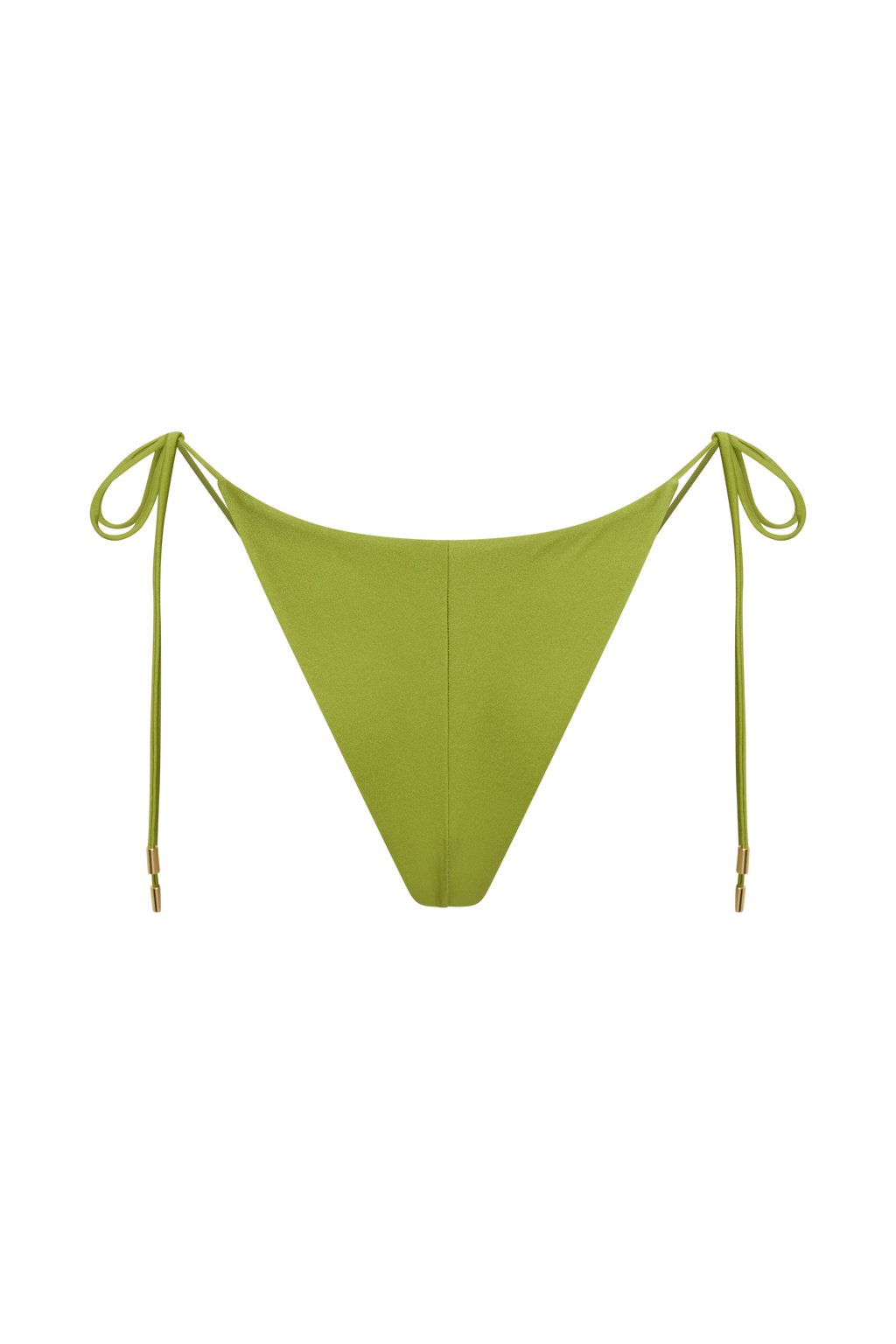 Blossom Side Tie Bikini Bottom - Green