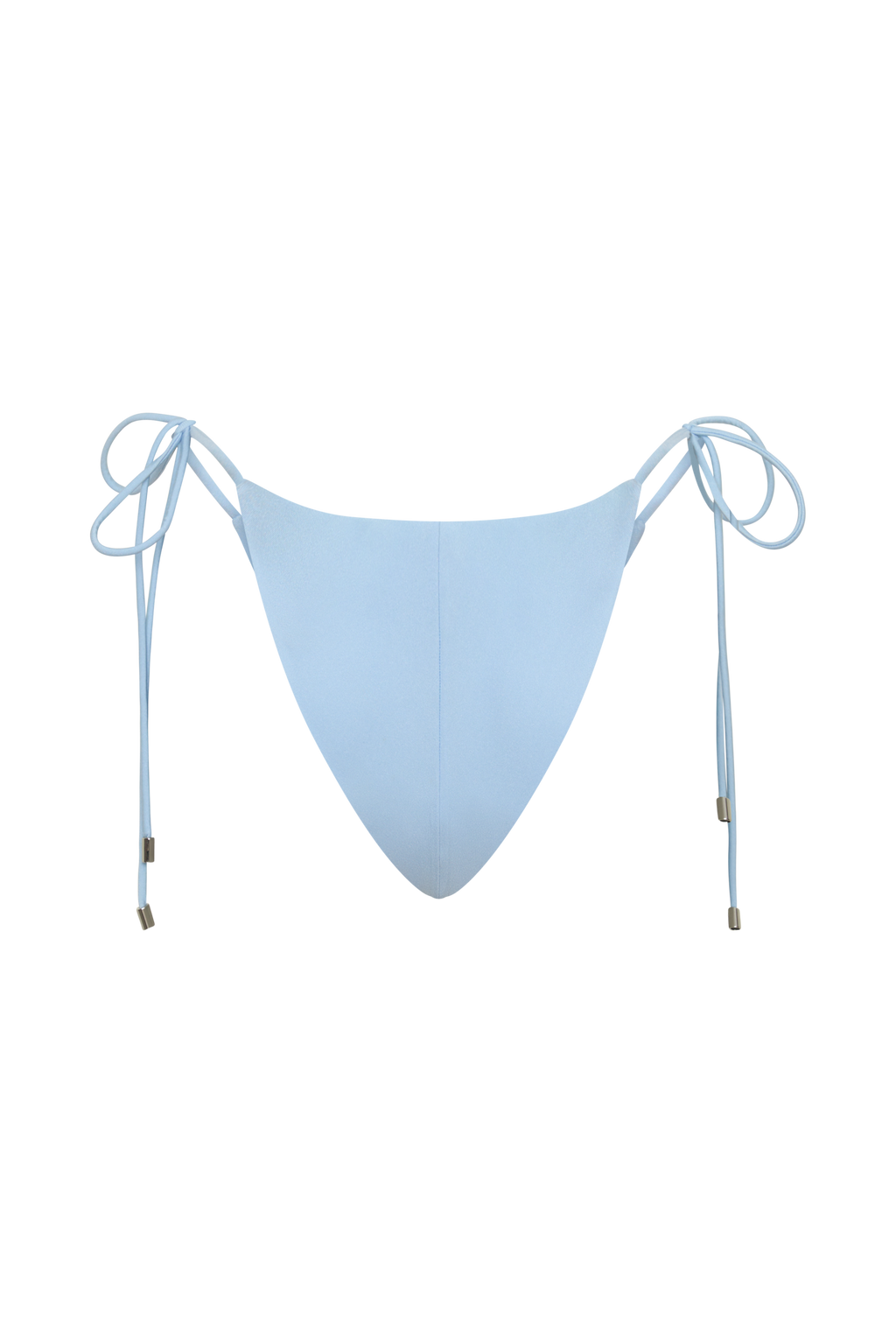 Blossom Side Tie Bikini Bottom - Pale Blue