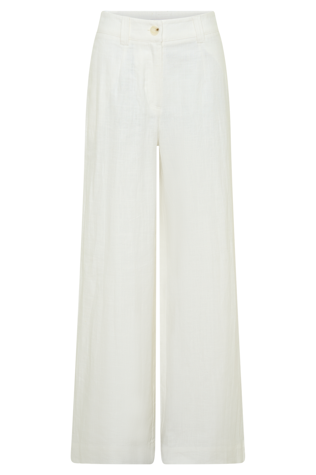 Brielle Straight Leg Pant - White