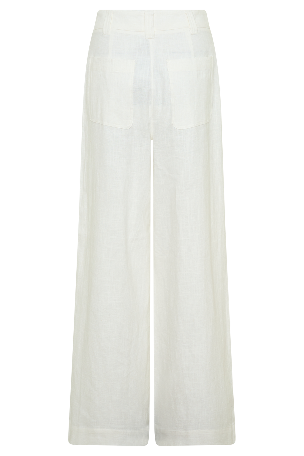 Brielle Straight Leg Pant - White