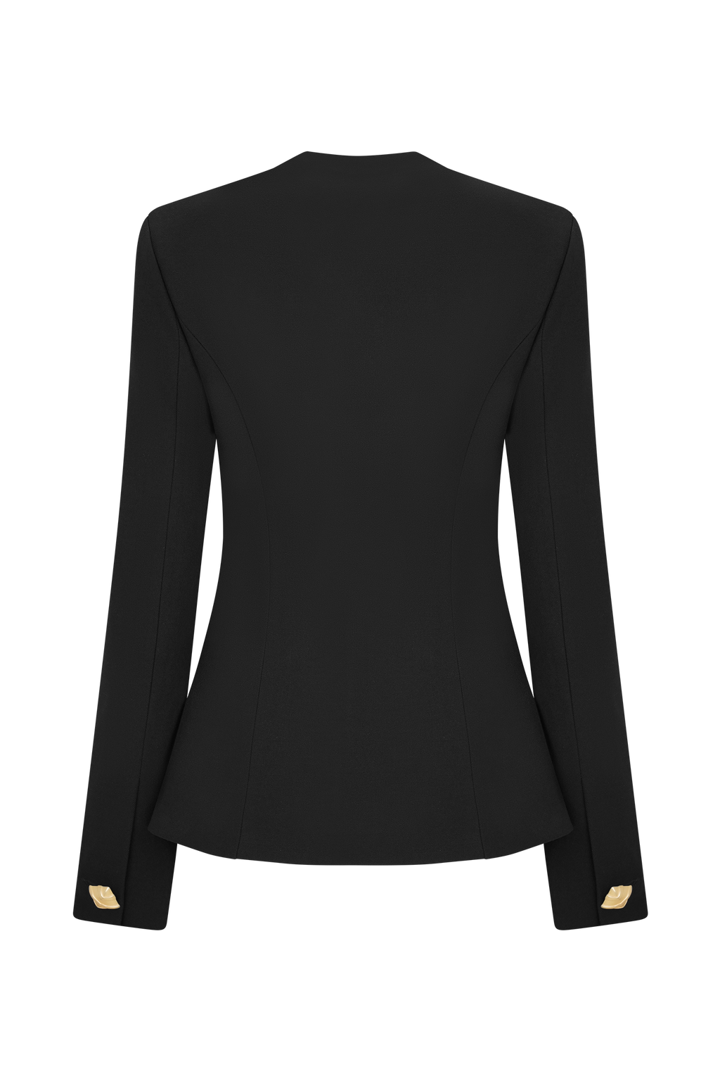 Christel Suiting Fitted Blazer - Black