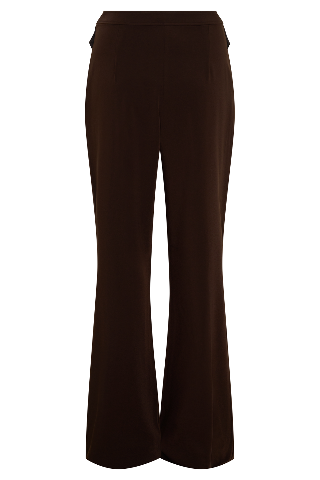 Darcie Fit And Flare Suiting Pants - Dark Chocolate