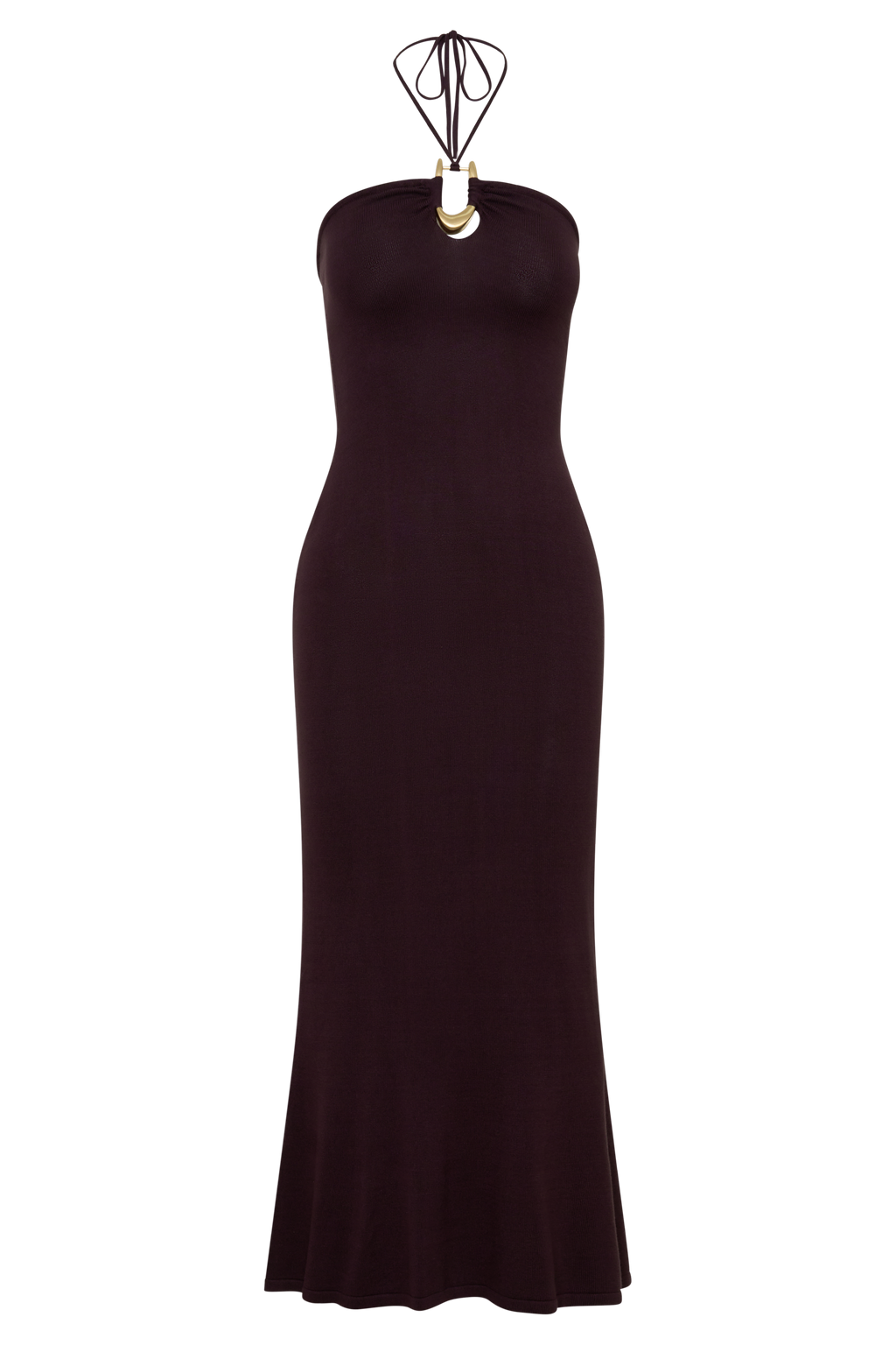 Dimitri Knit Midi Dress - Chocolate