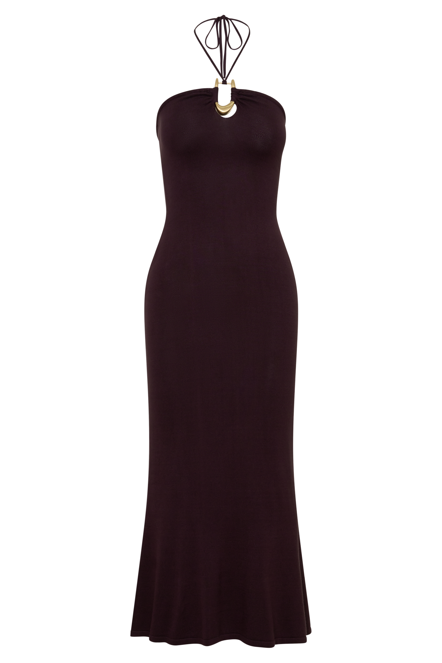 Dimitri Knit Midi Dress - Chocolate