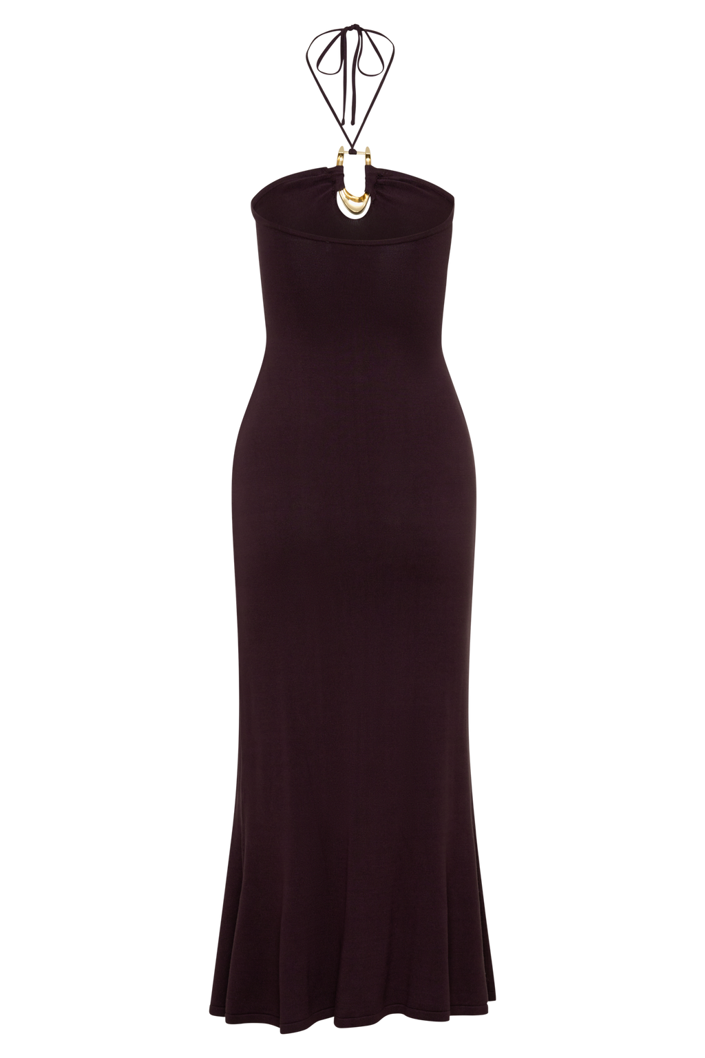 Dimitri Knit Midi Dress - Chocolate