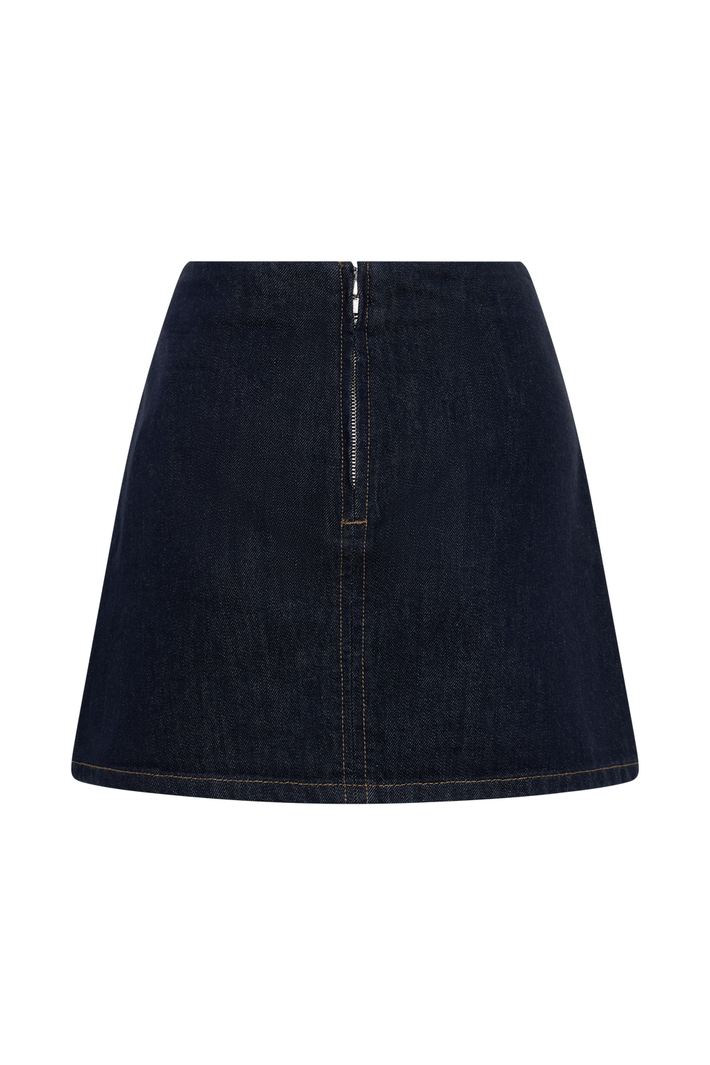 Ellie Denim Mini Skirt - Washed Indigo Blue