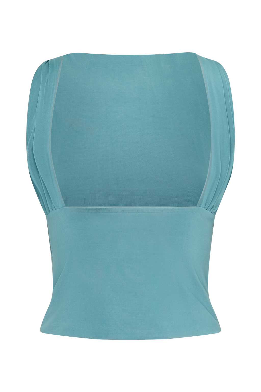Erina Slinky Open Back Top - Teal