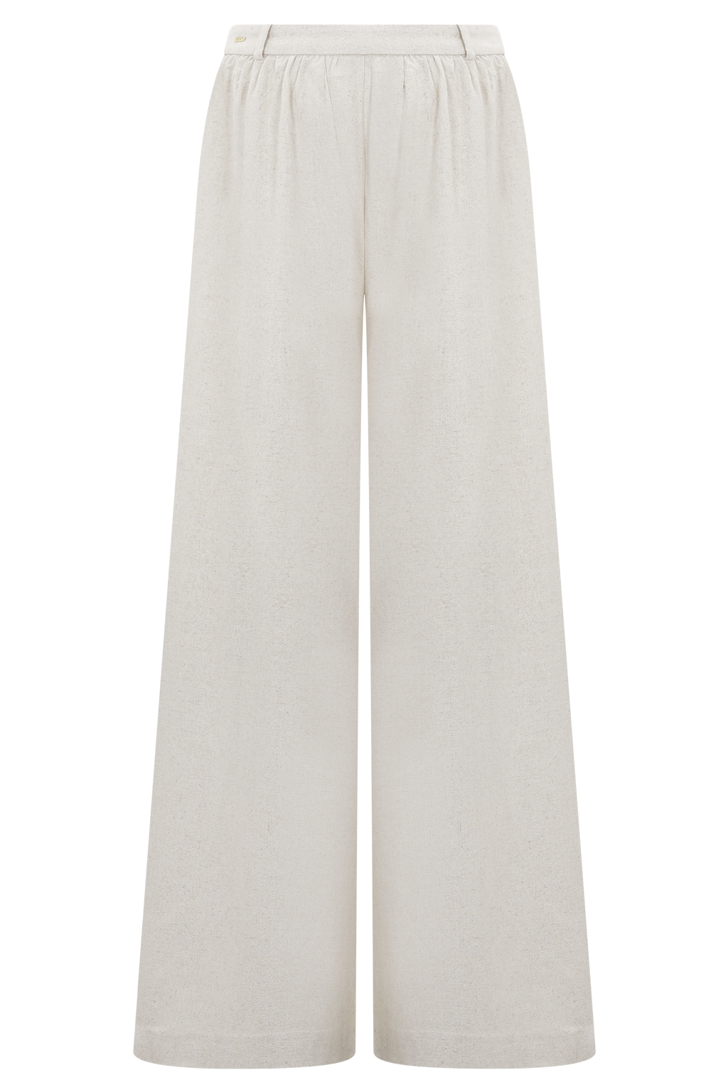 Gabby Straight Leg Linen Pants - Natural
