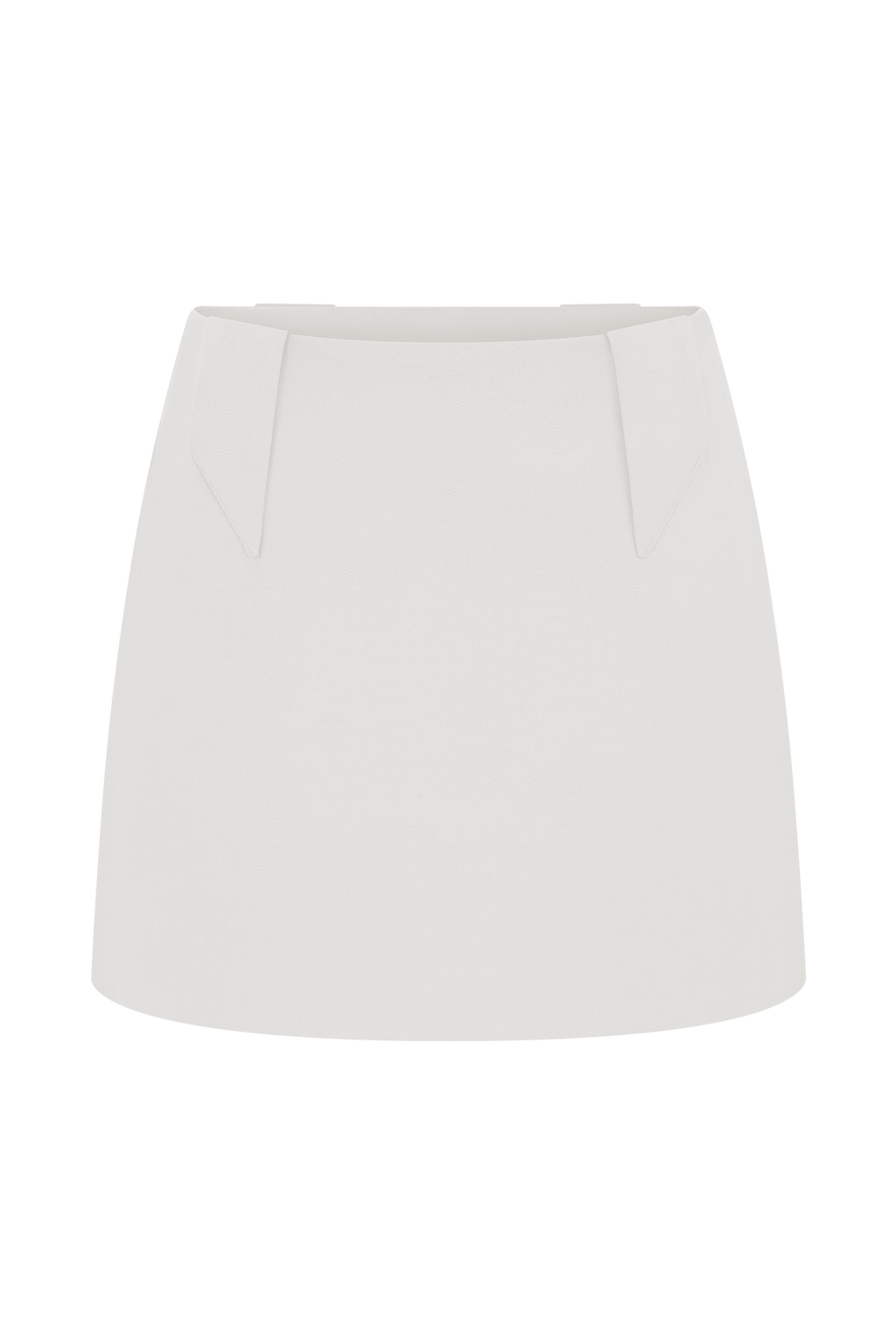 Gina Suiting Mini Skirt - Ivory