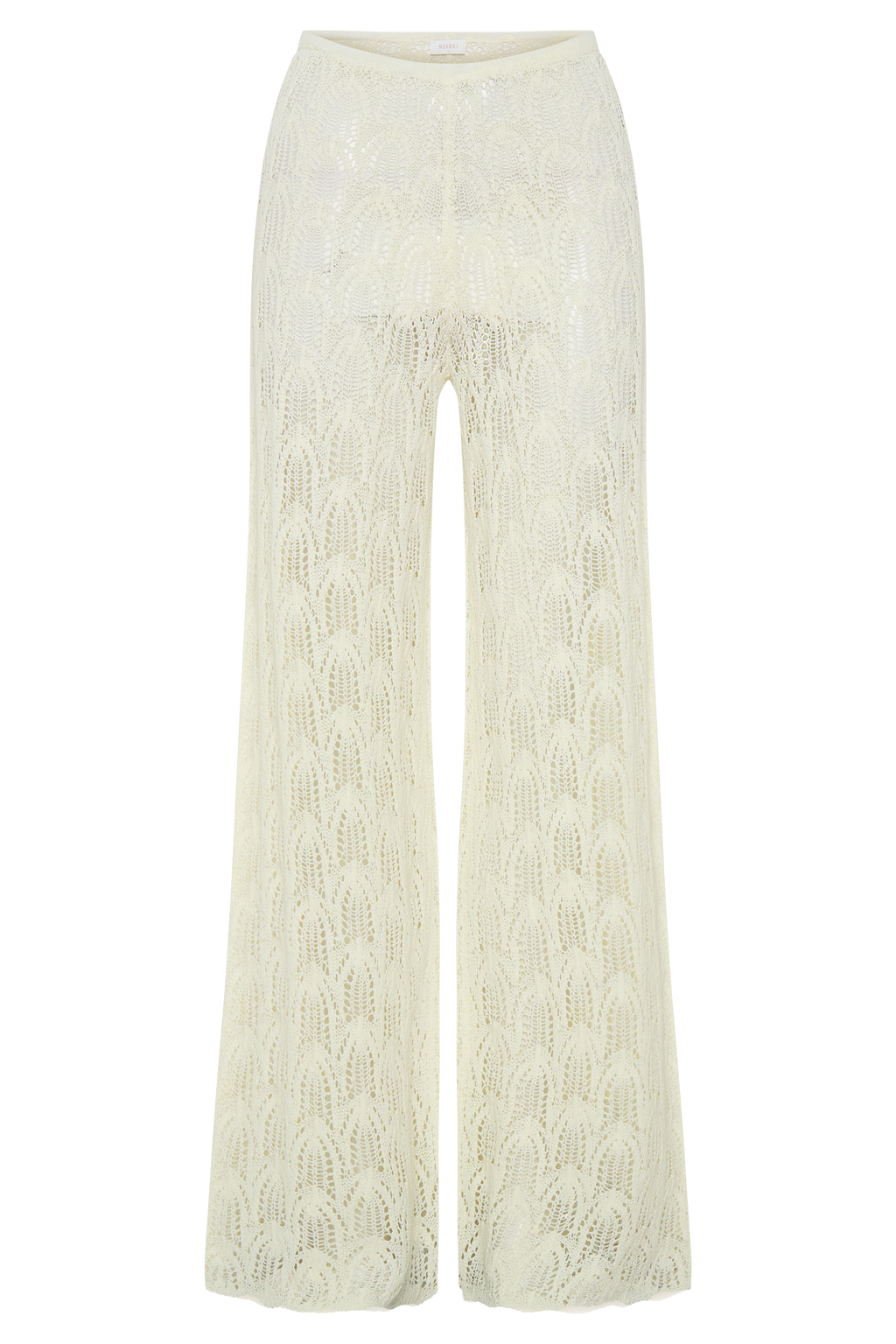 Glinda Crochet Pants - Ivory