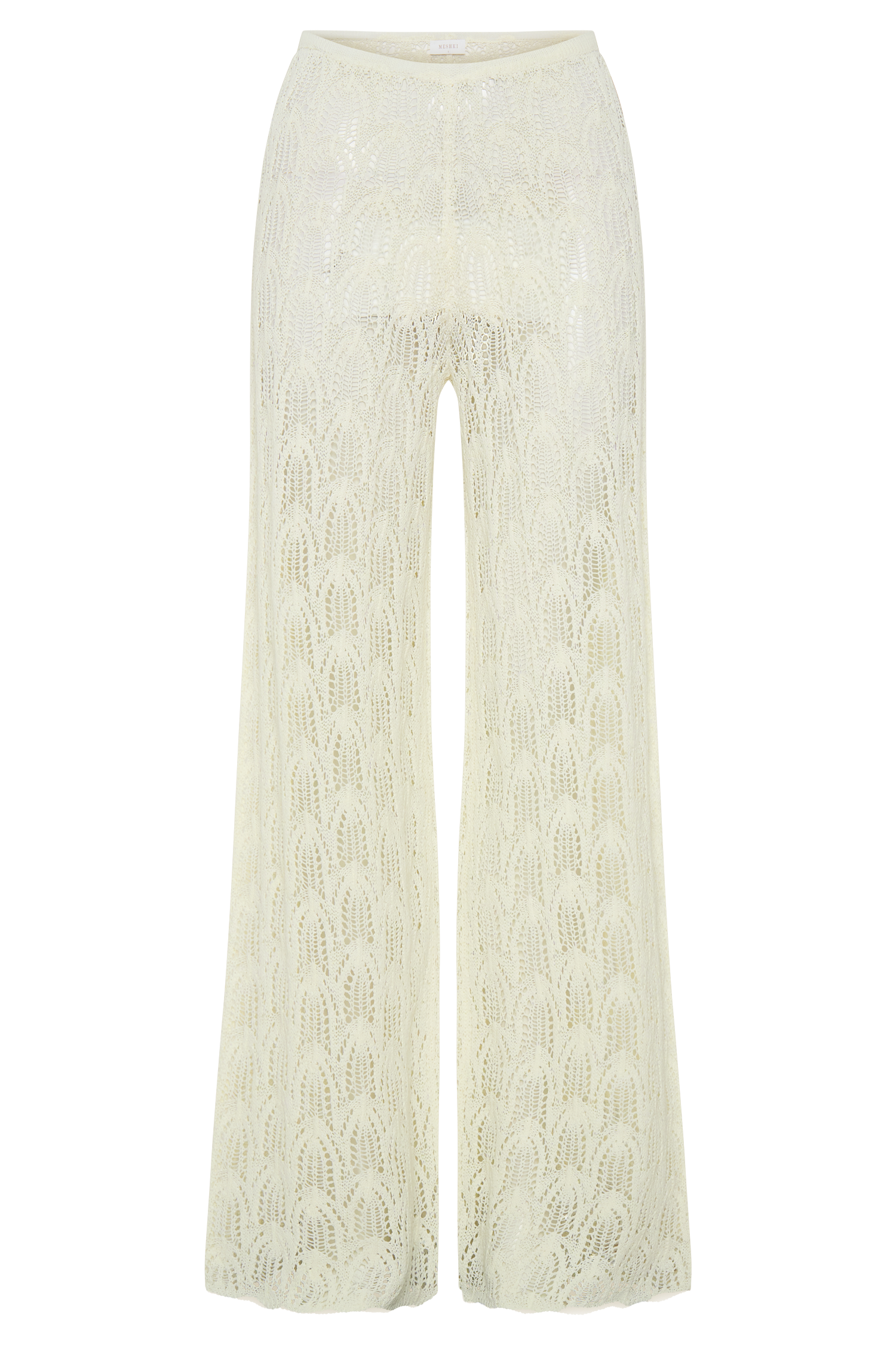 Glinda Crochet Pants - Ivory