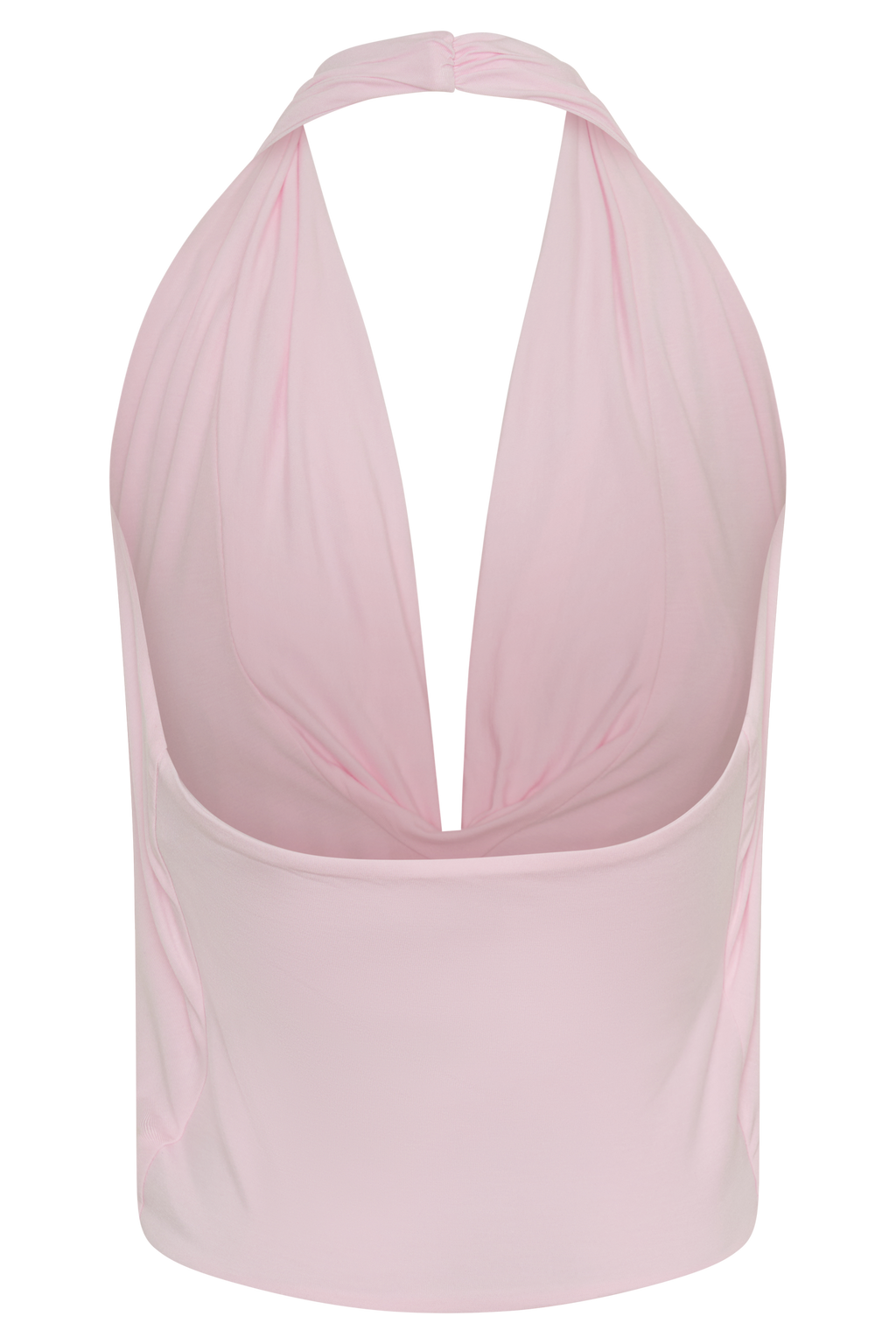 Huyen Cowl Front Modal Top - Ballet Pink