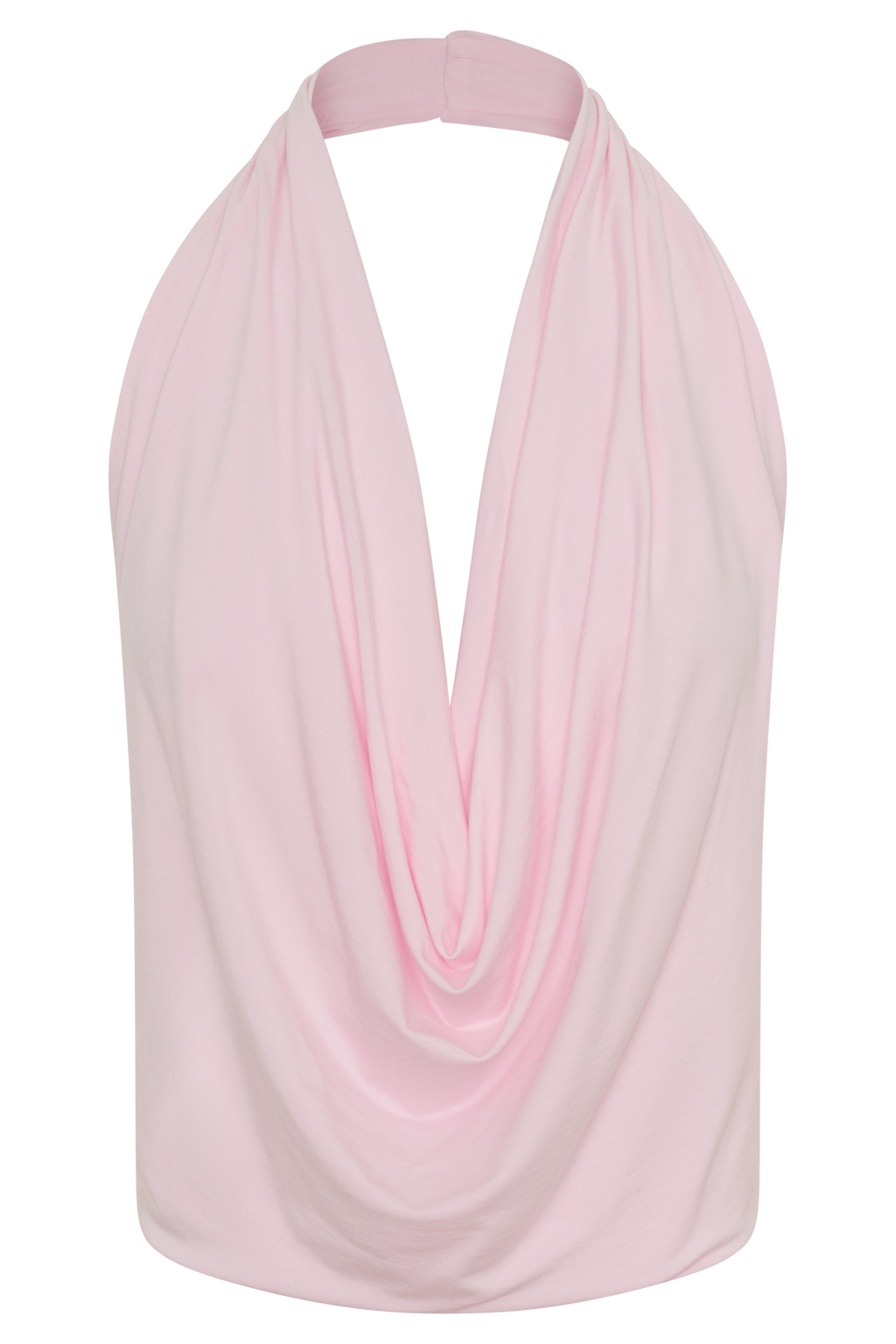 Huyen Cowl Front Modal Top - Ballet Pink
