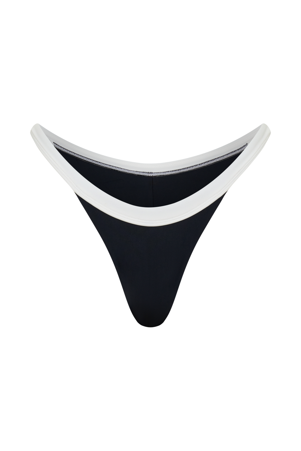 Isla Brazilian Bikini Bottom - Black/White