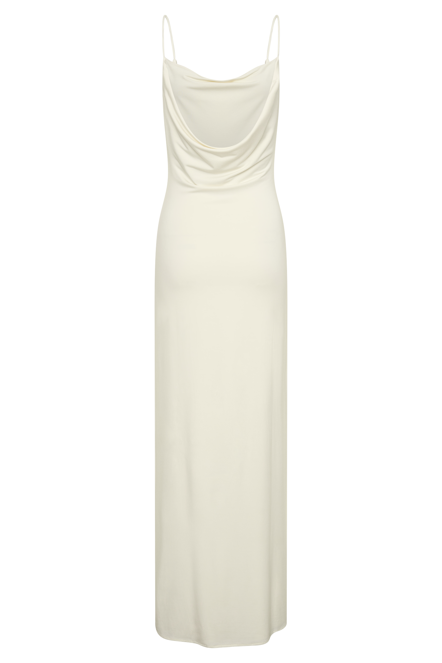Joni Cowl Maxi Dress - Ivory