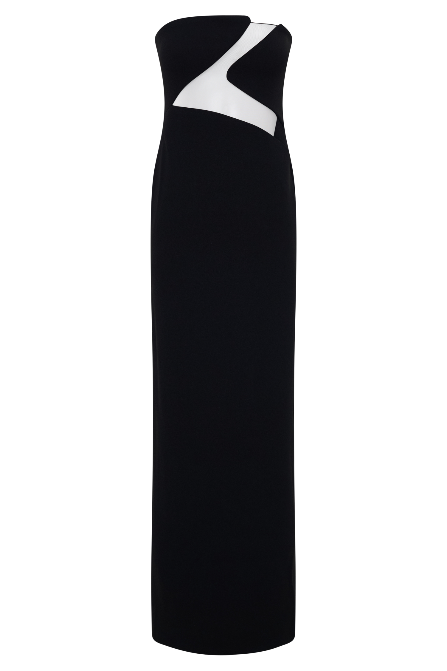Lianne Strapless Maxi Dress - Black