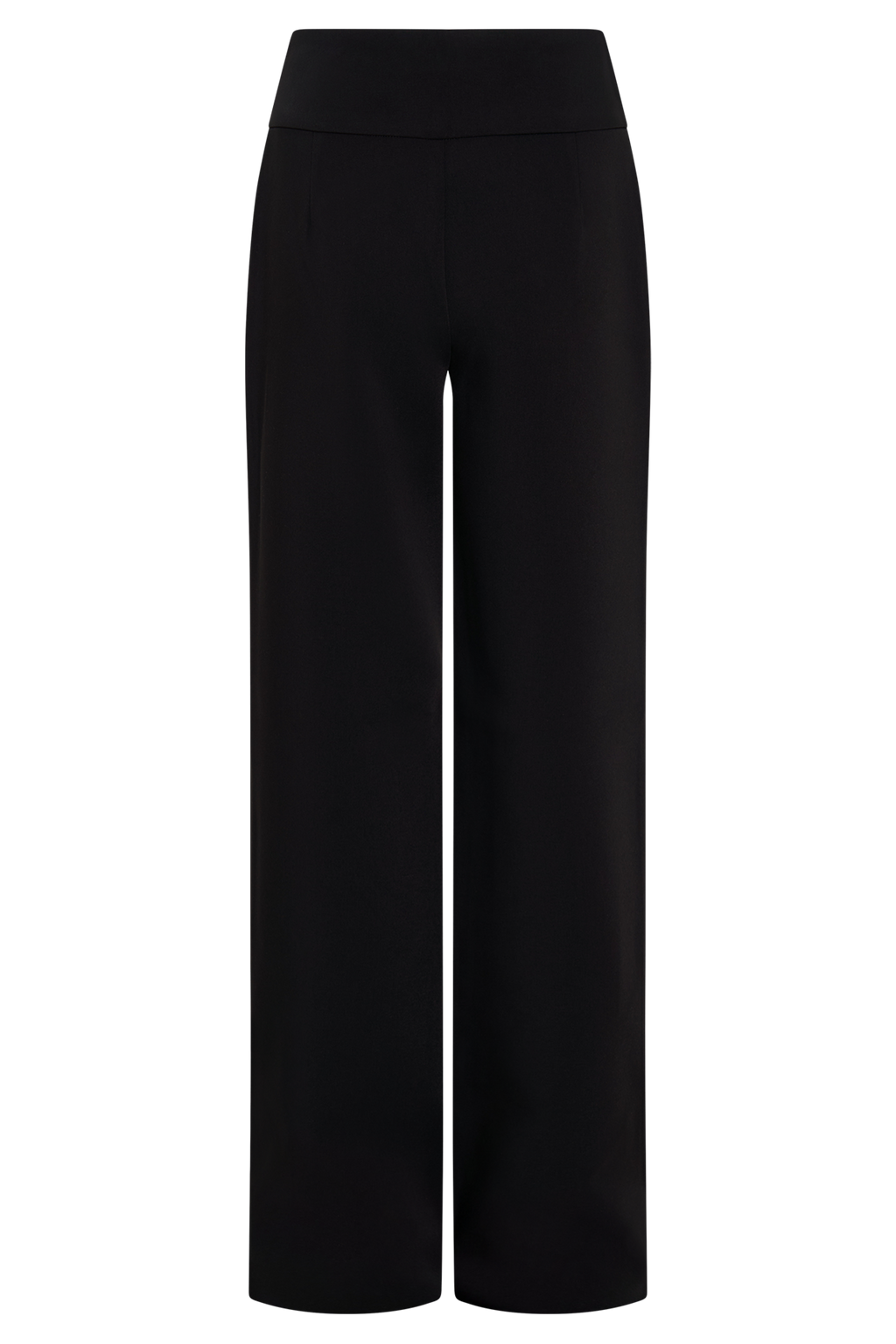 Lindie Straight Leg Suiting Pants - Black