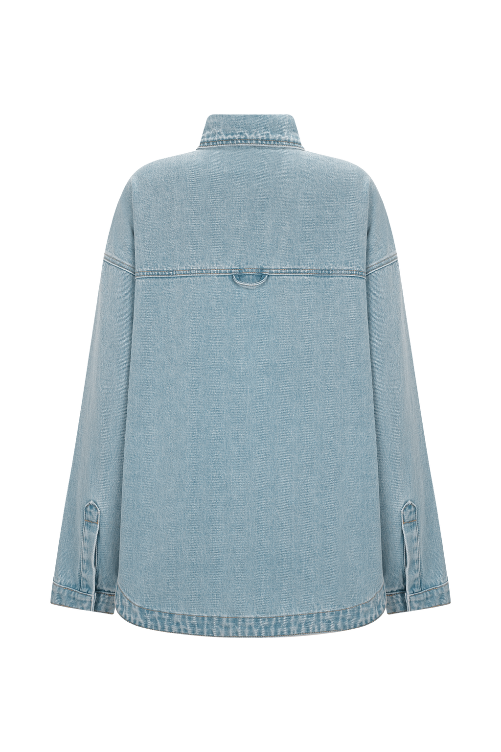 Lioda Oversized Denim Shirt - 80'S Blue