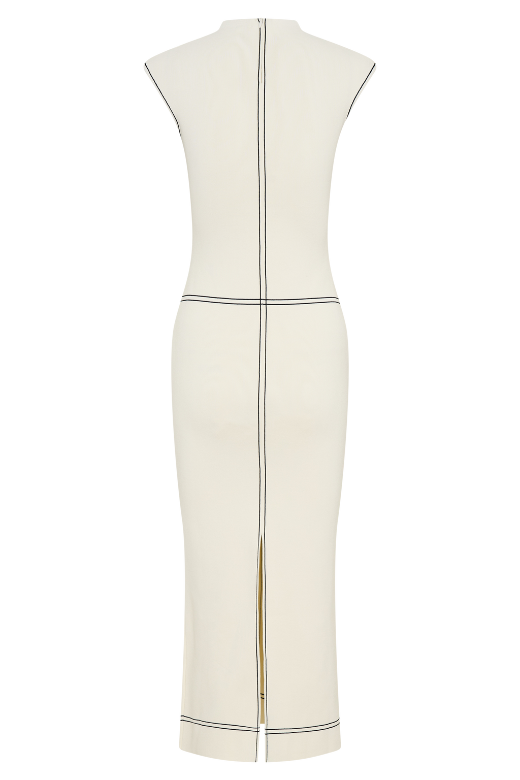 Malone Bandage Knit Midi Dress - Ivory